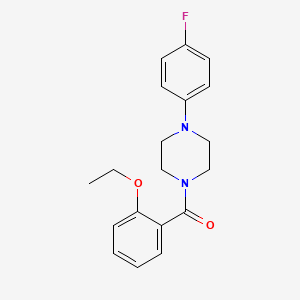 (2-ETHOXYPHENYL)[4-(4-FLUOROPHENYL)PIPERAZINO]METHANONE