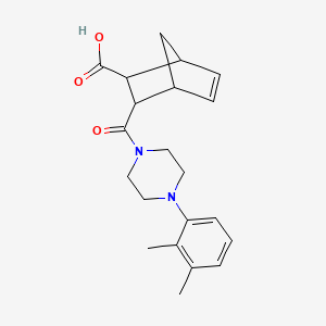 3-{[4-(2,3-Dimethylphenyl)piperazin-1-yl]carbonyl}bicyclo[2.2.1]hept-5-ene-2-carboxylic acid