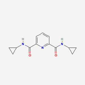 N,N'-dicyclopropylpyridine-2,6-dicarboxamide