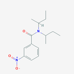 N,N-di(butan-2-yl)-3-nitrobenzamide