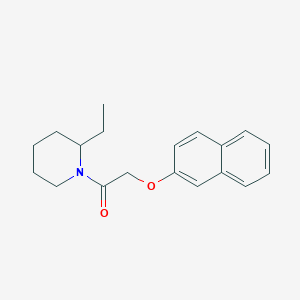 1-(2-Ethylpiperidin-1-yl)-2-(naphthalen-2-yloxy)ethanone