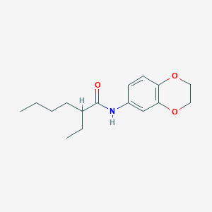 N-(2,3-dihydro-1,4-benzodioxin-6-yl)-2-ethylhexanamide