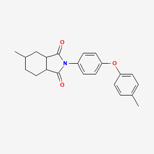 5-methyl-2-[4-(4-methylphenoxy)phenyl]hexahydro-1H-isoindole-1,3(2H)-dione