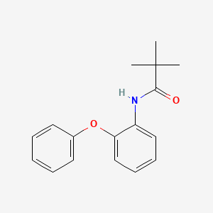 2,2-dimethyl-N-(2-phenoxyphenyl)propanamide