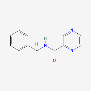 N-(1-phenylethyl)pyrazine-2-carboxamide