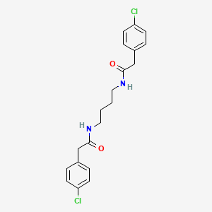 N,N'-1,4-butanediylbis[2-(4-chlorophenyl)acetamide]