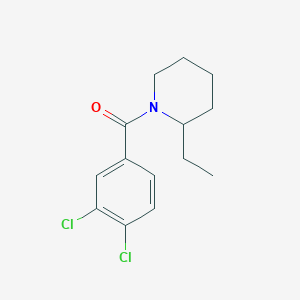 (3,4-dichlorophenyl)-(2-ethylpiperidin-1-yl)methanone