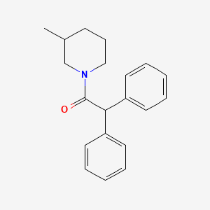 1-(3-Methylpiperidin-1-yl)-2,2-diphenylethanone