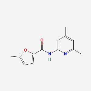 N-(4,6-dimethylpyridin-2-yl)-5-methylfuran-2-carboxamide