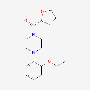 [4-(2-ETHOXYPHENYL)PIPERAZINO](TETRAHYDRO-2-FURANYL)METHANONE