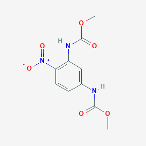 methyl N-[3-(methoxycarbonylamino)-4-nitrophenyl]carbamate