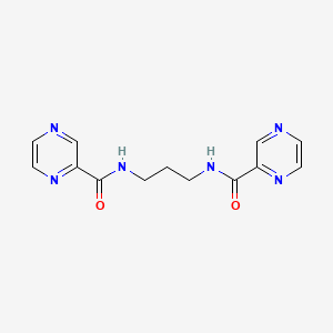 N-{3-[(PYRAZIN-2-YL)FORMAMIDO]PROPYL}PYRAZINE-2-CARBOXAMIDE