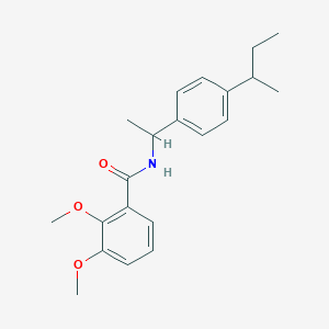 N-{1-[4-(butan-2-yl)phenyl]ethyl}-2,3-dimethoxybenzamide