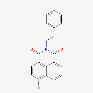 6-bromo-2-(2-phenylethyl)-1H-benzo[de]isoquinoline-1,3(2H)-dione