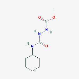 methyl 2-[(cyclohexylamino)carbonyl]hydrazinecarboxylate