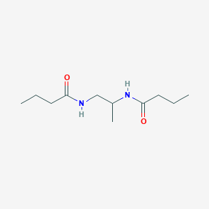 molecular formula C11H22N2O2 B4033951 N,N'-propane-1,2-diyldibutanamide 