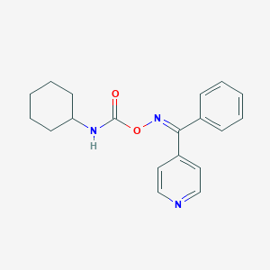4-[({[(Cyclohexylamino)carbonyl]oxy}imino)(phenyl)methyl]pyridine