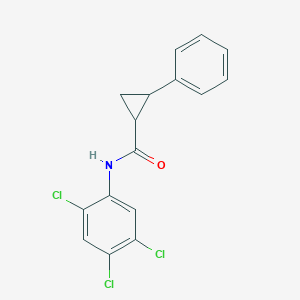 2-phenyl-N-(2,4,5-trichlorophenyl)cyclopropanecarboxamide