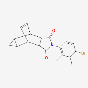 2-(4-bromo-2,3-dimethylphenyl)hexahydro-4,6-ethenocyclopropa[f]isoindole-1,3(2H,3aH)-dione