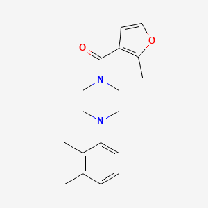 [4-(2,3-DIMETHYLPHENYL)PIPERAZINO](2-METHYL-3-FURYL)METHANONE