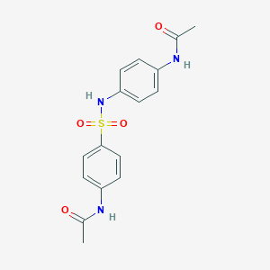 N-(4-{[4-(acetylamino)anilino]sulfonyl}phenyl)acetamide