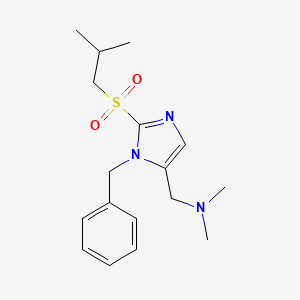 1-[1-benzyl-2-(isobutylsulfonyl)-1H-imidazol-5-yl]-N,N-dimethylmethanamine