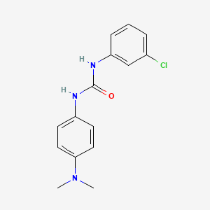 N-(3-chlorophenyl)-N'-[4-(dimethylamino)phenyl]urea