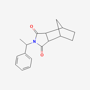 2-(1-phenylethyl)hexahydro-1H-4,7-methanoisoindole-1,3(2H)-dione