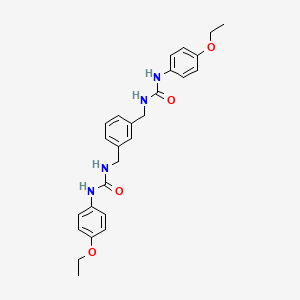 N',N'''-[1,3-phenylenebis(methylene)]bis[N-(4-ethoxyphenyl)urea]