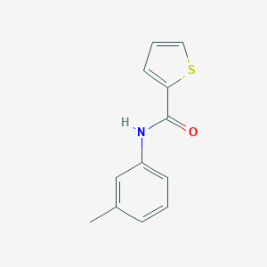 molecular formula C12H11NOS B403480 N-(3-methylphenyl)thiophene-2-carboxamide CAS No. 39880-79-0