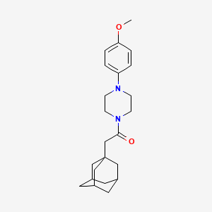 1-(1-adamantylacetyl)-4-(4-methoxyphenyl)piperazine