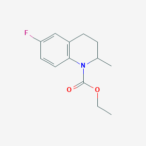 ethyl 6-fluoro-2-methyl-3,4-dihydroquinoline-1(2H)-carboxylate