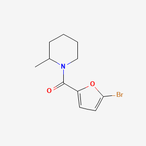 (5-Bromofuran-2-yl)-(2-methylpiperidin-1-yl)methanone