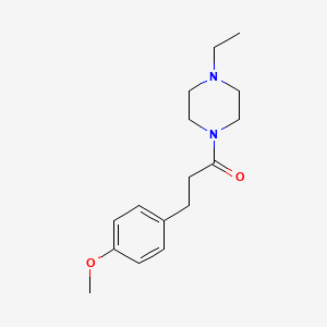 1-(4-Ethylpiperazin-1-yl)-3-(4-methoxyphenyl)propan-1-one