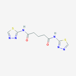 N,N'-di(1,3,4-thiadiazol-2-yl)pentanediamide