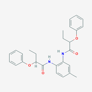 N,N'-(4-methylbenzene-1,2-diyl)bis(2-phenoxybutanamide)