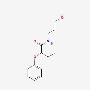 N-(3-methoxypropyl)-2-phenoxybutanamide