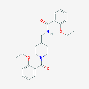 2-ETHOXY-N-{[1-(2-ETHOXYBENZOYL)PIPERIDIN-4-YL]METHYL}BENZAMIDE