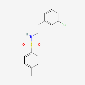 N-[2-(3-chlorophenyl)ethyl]-4-methylbenzenesulfonamide