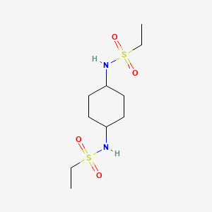 N-(4-ETHANESULFONAMIDOCYCLOHEXYL)ETHANE-1-SULFONAMIDE