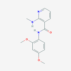 N-(2,4-dimethoxyphenyl)-2-(methylamino)nicotinamide