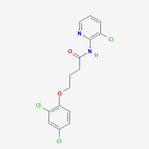 N-(3-chloropyridin-2-yl)-4-(2,4-dichlorophenoxy)butanamide