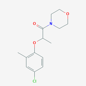 2-(4-CHLORO-2-METHYLPHENOXY)-1-MORPHOLINO-1-PROPANONE