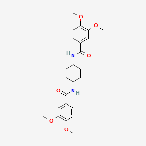 N,N'-1,4-cyclohexanediylbis(3,4-dimethoxybenzamide)