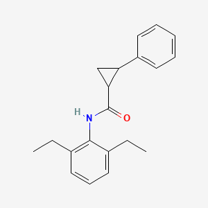 N-(2,6-diethylphenyl)-2-phenylcyclopropanecarboxamide