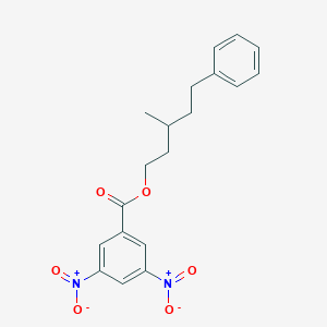 3-Methyl-5-phenylpentyl 3,5-bisnitrobenzoate