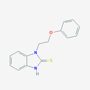 3-(2-phenoxyethyl)-1H-benzimidazole-2-thione