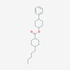 molecular formula C24H36O2 B403558 4-Phenylcyclohexyl 4-pentylcyclohexanecarboxylate 