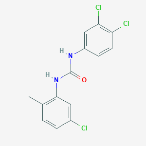 N-(5-chloro-2-methylphenyl)-N'-(3,4-dichlorophenyl)urea