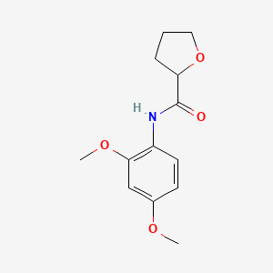 N-(2,4-dimethoxyphenyl)oxolane-2-carboxamide